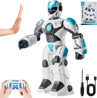Vevor Robot Toy Smart RC Programmable Voice and Gesture Control New