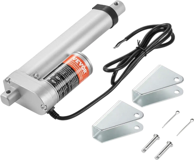 VEVOR Linear Actuator 12V, 4 Inch High Load 330lbs/1500N Linear Actuator, 0.19