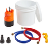 VEVOR Tankless Water Heater Flushing Kit, Includes Efficient Pump & 3.7 Gallon Pail & 2 Hoses, Wrench and Adapter for Quick Install,  Easy to Start Water Heater Flush Descale Kit Anti-corrosion