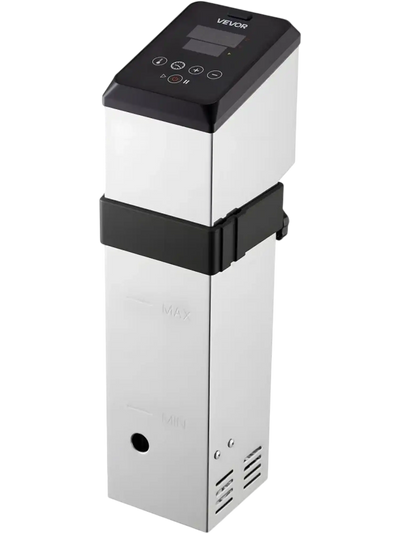 VEVOR Sous Vide Precision Cooker, 1500W Sous-Vide Cooking Machine, Immersion Circulator with LED Digital Display, Adjustable Screw Clamp, Fast-Heating, Accurate Temperature & Timer Control, Sous-Vide