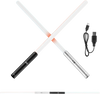 VEVOR Light Sword, 2 Pack Light up Sword with 7 RGB Colors, 4 Sound Modes and Realistic Handle, Rechargeable Sword Toy for Adults and Kids, Christmas Day, Halloween Cosplay, Birthday