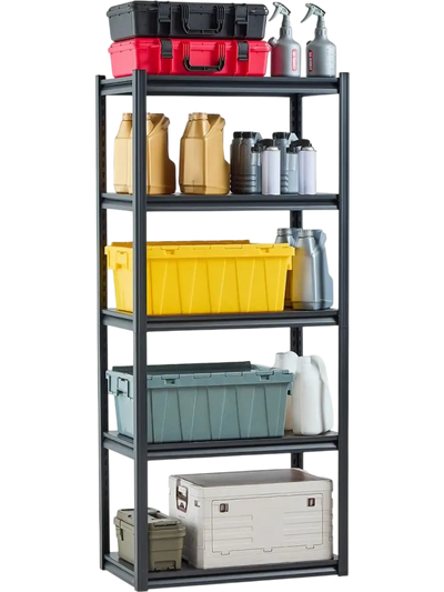 VEVOR Storage Shelves, 2000 lbs, 5 Tier Garage Storage Shelving, 18
