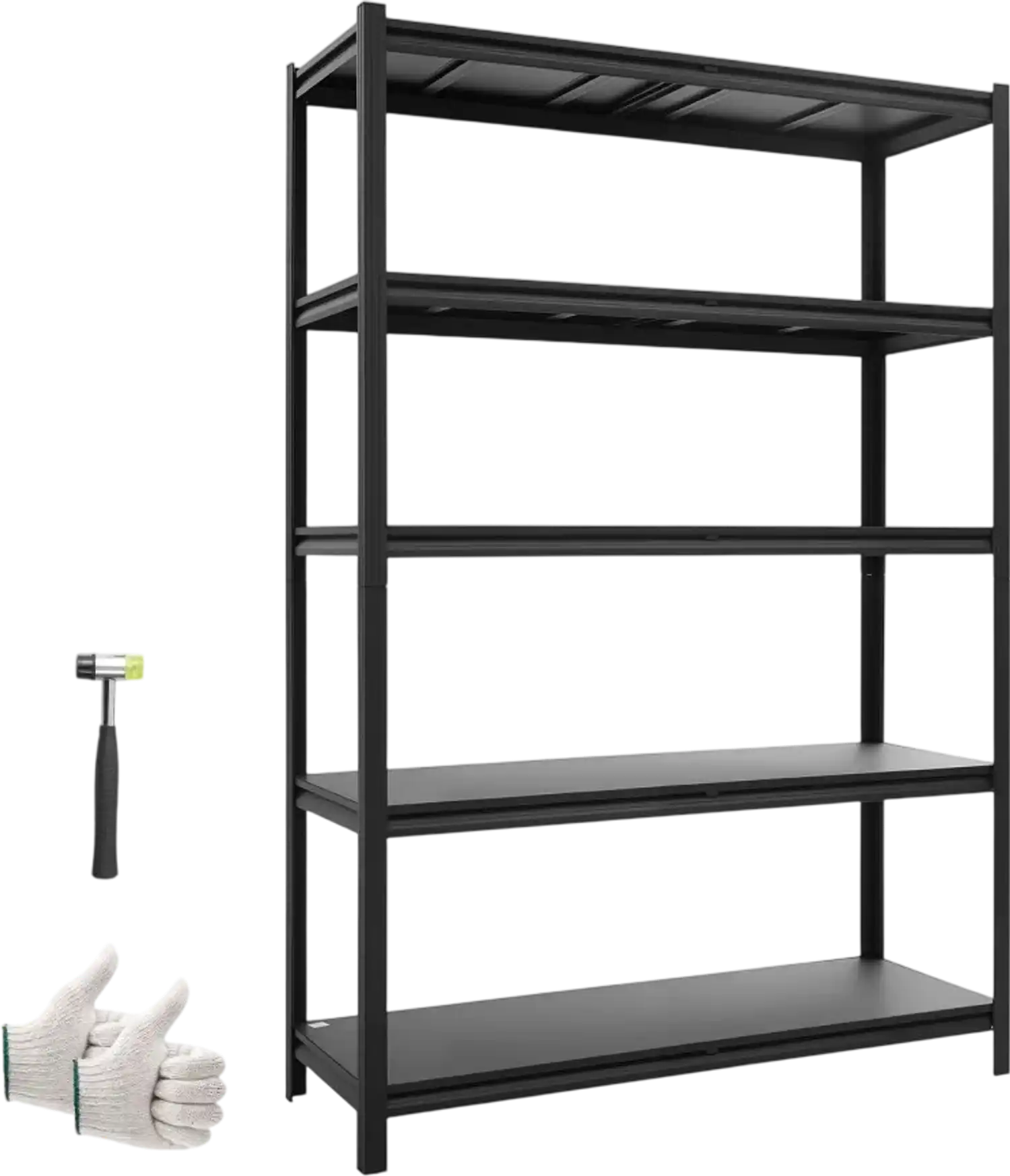 Vevor Storage Shelves 5-Tier Adjustable Heavy Duty Garage Shelving Unit New