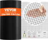 VEVOR Hardware Cloth, 24'' x 100' Galvanized Wire Mesh Roll, 19 Gauge Chicken Wire Fence Roll, Vinyl Coating Metal Wire Mesh for Chicken Coop Barrier, Rabbit Snake Fences, Poultry Enclosures