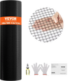 VEVOR Hardware Cloth, 48'' x 100' Galvanized Wire Mesh Roll, 19 Gauge Chicken Wire Fence Roll, Vinyl Coating Metal Wire Mesh for Chicken Coop Barrier, Rabbit Snake Fences, Poultry Enclosures