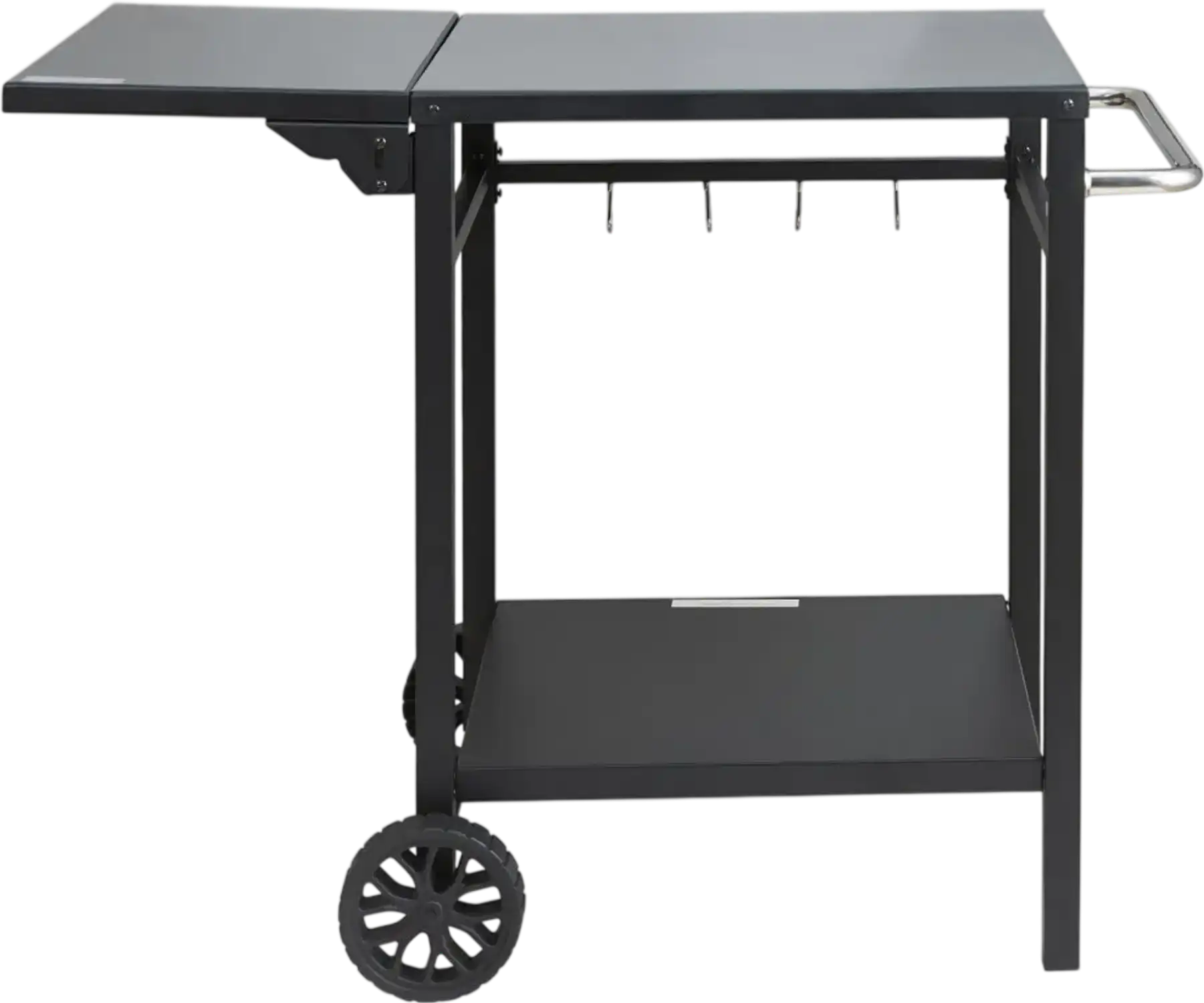 Vevor Grill Cart Double-Shelf Outdoor Dining Cart New