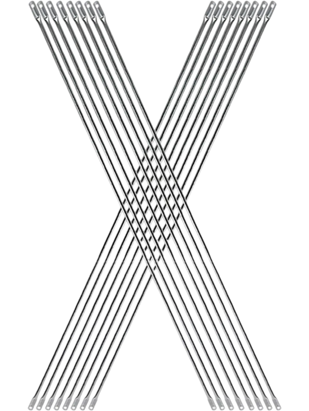 VEVOR Scaffolding Cross Brace 6x4 ft, 8-Pack Solid Carbon Steel Scaffold Cross Supports, X-Shaped Scaffolding Safety Accessory with Rust- & Corrosion-Proof Galvanized Surface (Only Cross Braces Sold)