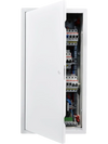 VEVOR Access Panel for Drywall, 30.3 x 15.2 in Galvanized Steel Access Door, Easy Install Hinged Service Panel with Screwdriver Latch, for Ceiling Plumbing Electrical, 14.4 x 29.4 in Cutout Size White