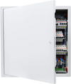 VEVOR Access Panel for Drywall, 19.2 x 19.2 in Galvanized Steel Access Door, Easy Install Hinged Service Panel with Screwdriver Latch, for Ceiling Plumbing Electrical, 18.4 x 18.4 in Cutout Size White