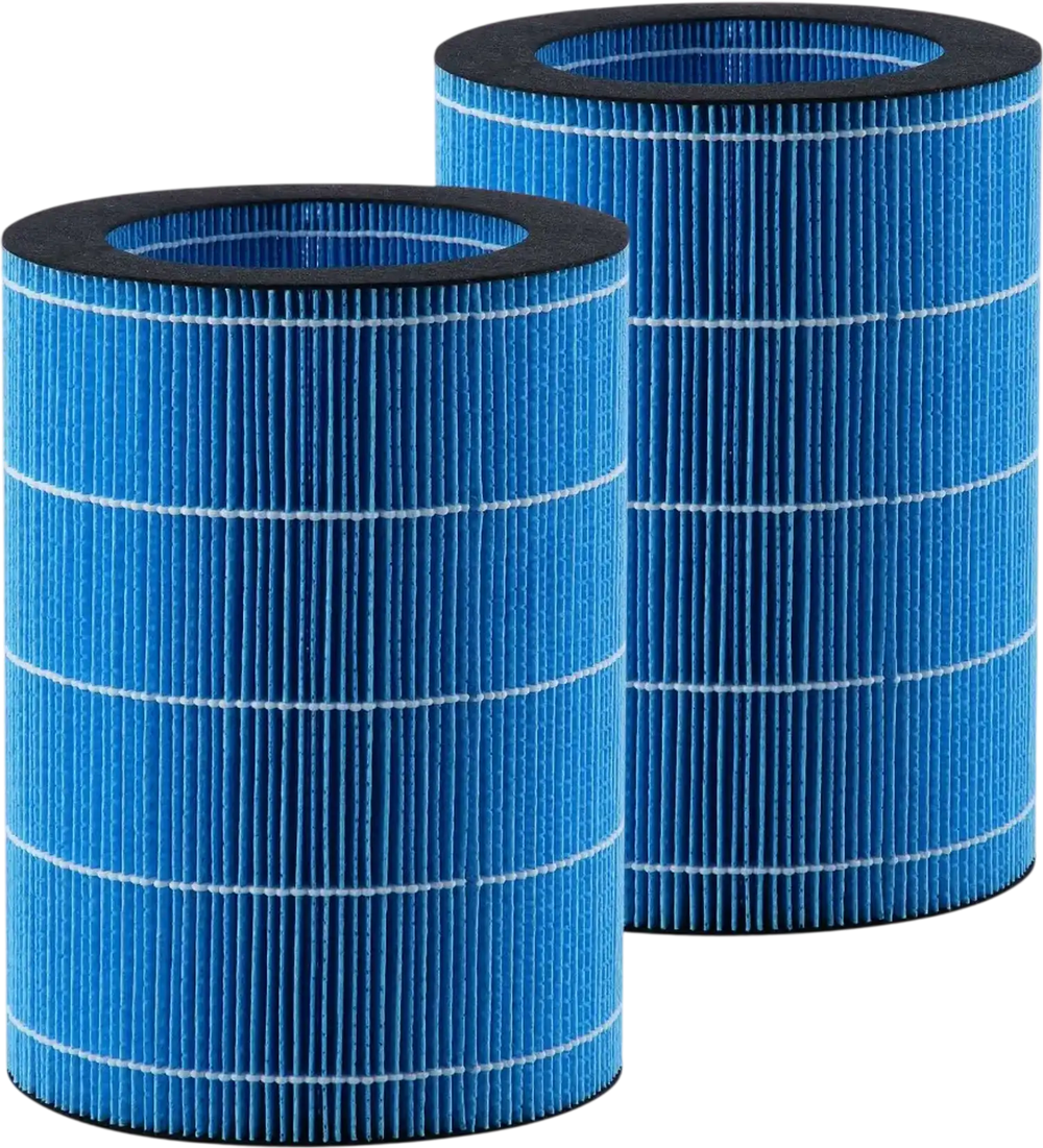 VEVOR Evaporative Humidifier Replacement Filter, 2-Pack, Compatible with VEVOR 5L(1.32G) Model BZT-234 Evaporative Humidifier, Easy to Install for Prolong Filter Life