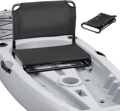 Vevor Kayak Seat Folding Elevated Seat with Back Support New