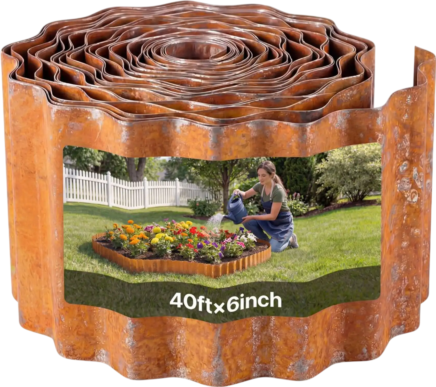 Vevor Landscape Edging 40' x 6