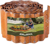 VEVOR Carbon Steel Landscape Edging, 40 ft x 6 in Steel Edging for Landscaping with Gloves, Easy-to-Install Bendable Metal Strips, Metal Garden Edge Border for Flower Bed, Yard Pathway, Rust
