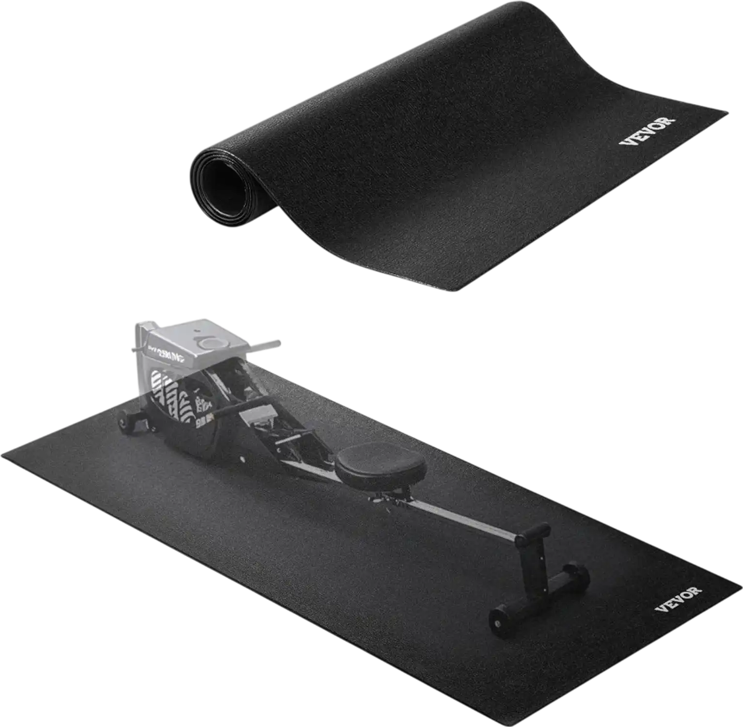 Vevor Exercise Mat Treadmill Floor Mat for Carpet 23.62
