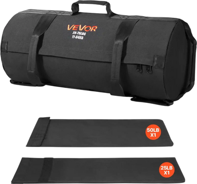 Vevor Sandbag Adjustable Workout Fitness Training Bag 25-75 lbs New