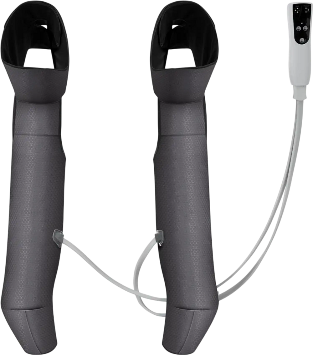 VEVOR Full Leg Massager, Air Compression Leg Massager for Foot Calf Thigh Knee, 3 Modes & 3 Intensities, Leg Compression Massage Boots for Circulation, Relaxation, Pain Relief - Great Gift for Mom/Dad