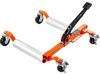 Vevor Wheel Dolly Ratcheting Vehicle Positioning Jack 1500 lbs New