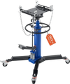VEVOR Hydraulic Transmission Jack, 1322 lbs / 0.6 Ton Lifting Capacity Telescoping Transmission Jack with Foot Pedal, Dual Telescopic Trans, 34.6-69.3 in High Lifting Height, Garage/Shop Lift Hoist
