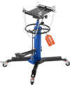 VEVOR Hydraulic Transmission Jack, 1660 lbs / 0.75 Ton Lifting Capacity Telescoping Transmission Jack with Foot Pedal, 360° Swivel Wheel, 34.6-69.3 in High Lifting Height, Lift Hoist for Garage/Shop