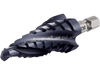VEVOR Step Drill Bit, 1/4 to 3/4 inch, 1/4 inch Hex Shank, TiAlN Coating Cobalt HSS High Speed Steel, Four Spiral Flute Step Bit for Metal, Stainless Steel, Aluminum, Wood, Plastic, Fiberglass