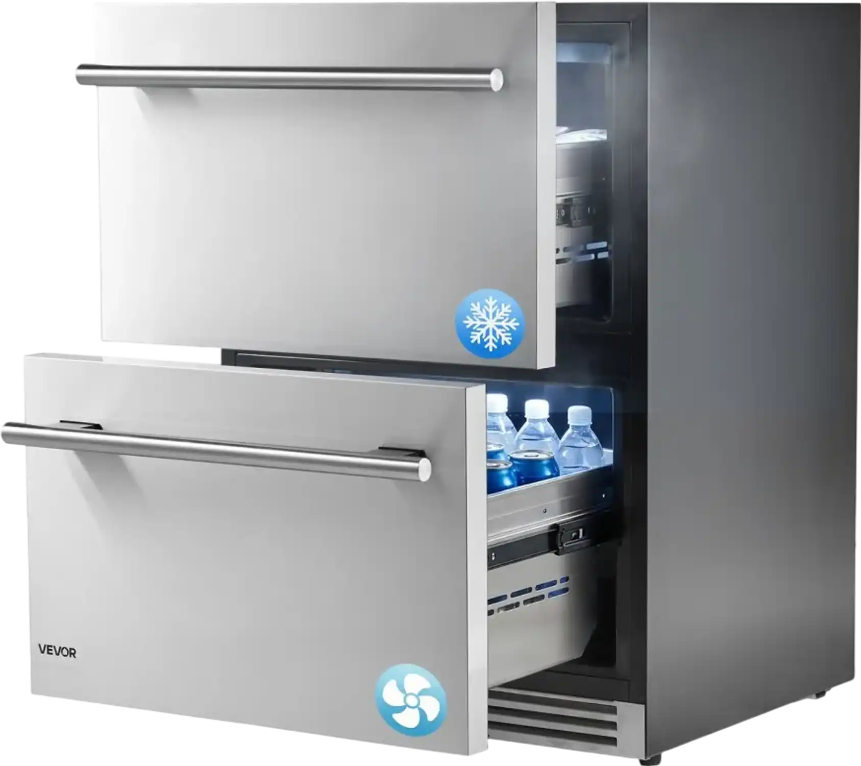 Vevor Drawer Refrigerator 24