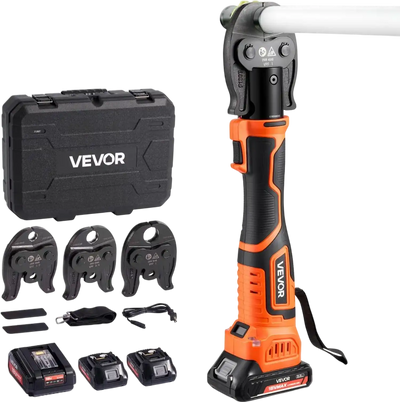 VEVOR Press Tool, 18V Electric Pipe Crimping Tool for 1/2