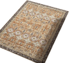 VEVOR Area Rug, 7.5 x 9.5 ft Large Washable Rug, Non-Slip and Tear-Resistant Soft Carpet, Pet & Child Friendly Vintage Area Rugs, Indoor Mat for Bedroom, Living Room, Office, Entryway, Brown Green