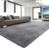 VEVOR Indoor Plush Area Rugs, 8 x 10 ft Soft Plush Carpet, Furry Shag Area Rugs for Living Room, Bedroom, Sunroom, Modern Home Decor Aesthetic, Non-Shedding, Non-Woven, Slip-Resistant, Smoke Gray