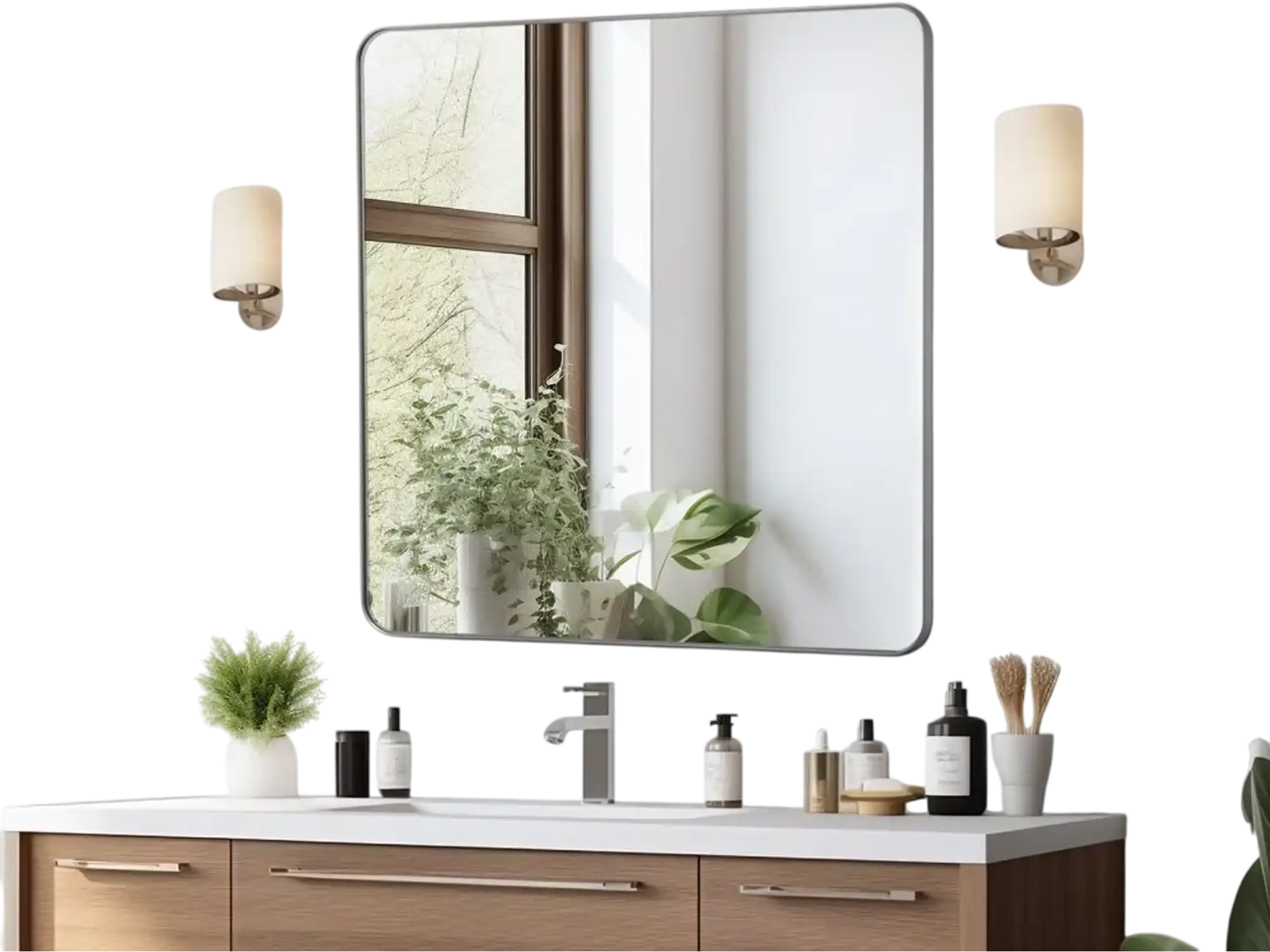 Vevor Mirror Wall Mounted Makeup 36