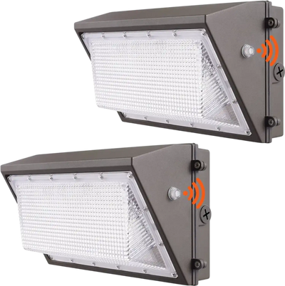 Vevor Wall Pack Lights 2-Pc 100W 10800LM 5000K Outdoor Security Lighting New