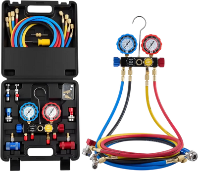 Vevor AC Manifold Gauge Set Refrigerant Charging & Testing Equipment New