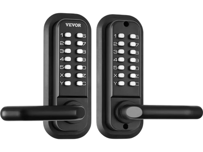 Vevor Door Lock Mechanical Keyless Entry with Double-Sided Keypad Handle New