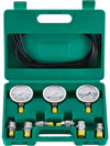 VEVOR Hydraulic Pressure Test Kit, 250/400/600bar, 3 Gauges 6 Test Couplings 3 Test Hoses, Excavator Hydraulic Test Gauge Set with Portable Carrying Case for Excavator Tractors Construction Machinery