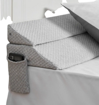 VEVOR Bed Wedge Pillow for Headboard, Queen Size, 60