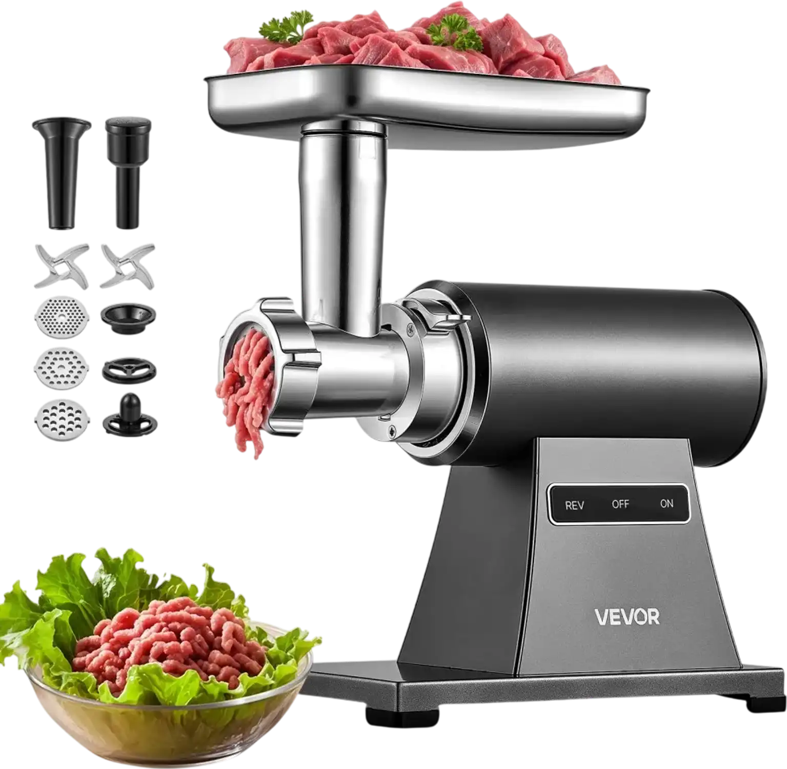 Vevor Meat Grinder Electric Home Meat Mincer Sausage Maker New