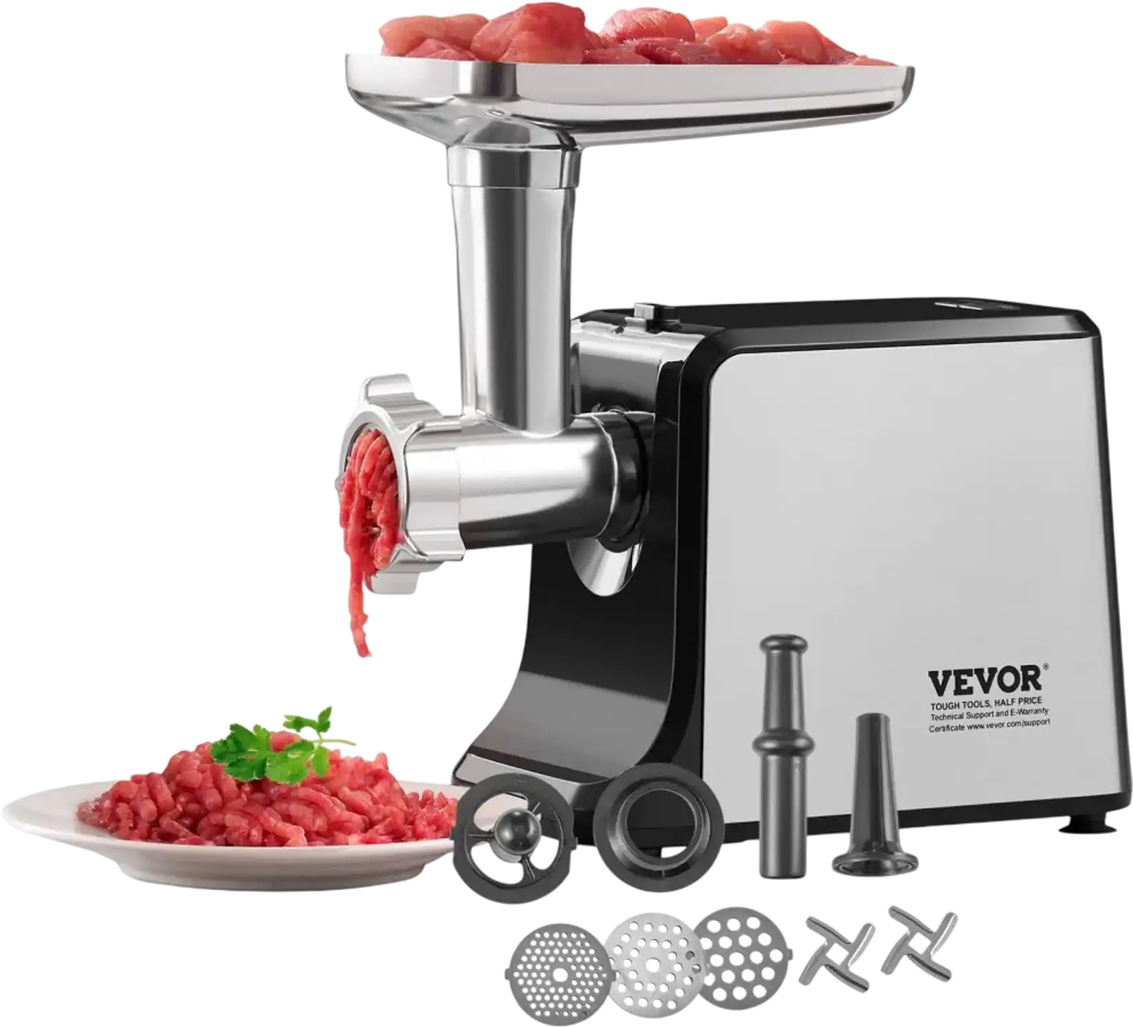 Vevor Meat Grinder 3 lbs/Min Electric Sausage Maker for Home Kitchen New