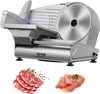 VEVOR Meat Slicer, 7.5 inch Electric Deli Food Slicer, 180W Meat Cutter with a Premium SUS420 Blade, 0-0.6 inch Adjustable Thickness, Food Slicer Machine for Meat, Hard Bread and Cheese, Home Use
