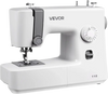 VEVOR Sewing Machine, 18 Stitch Applications, with LED Light and Foot Pedal, Simple Dial Control, Interior Metal Frame, Lightweight and Portable Beginner Sewing Machine for Adults Crafts and Mending