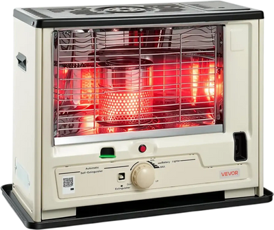 Vevor Kerosene Heater Cordless Radiant Portable Space Heater 10,000 BTU New
