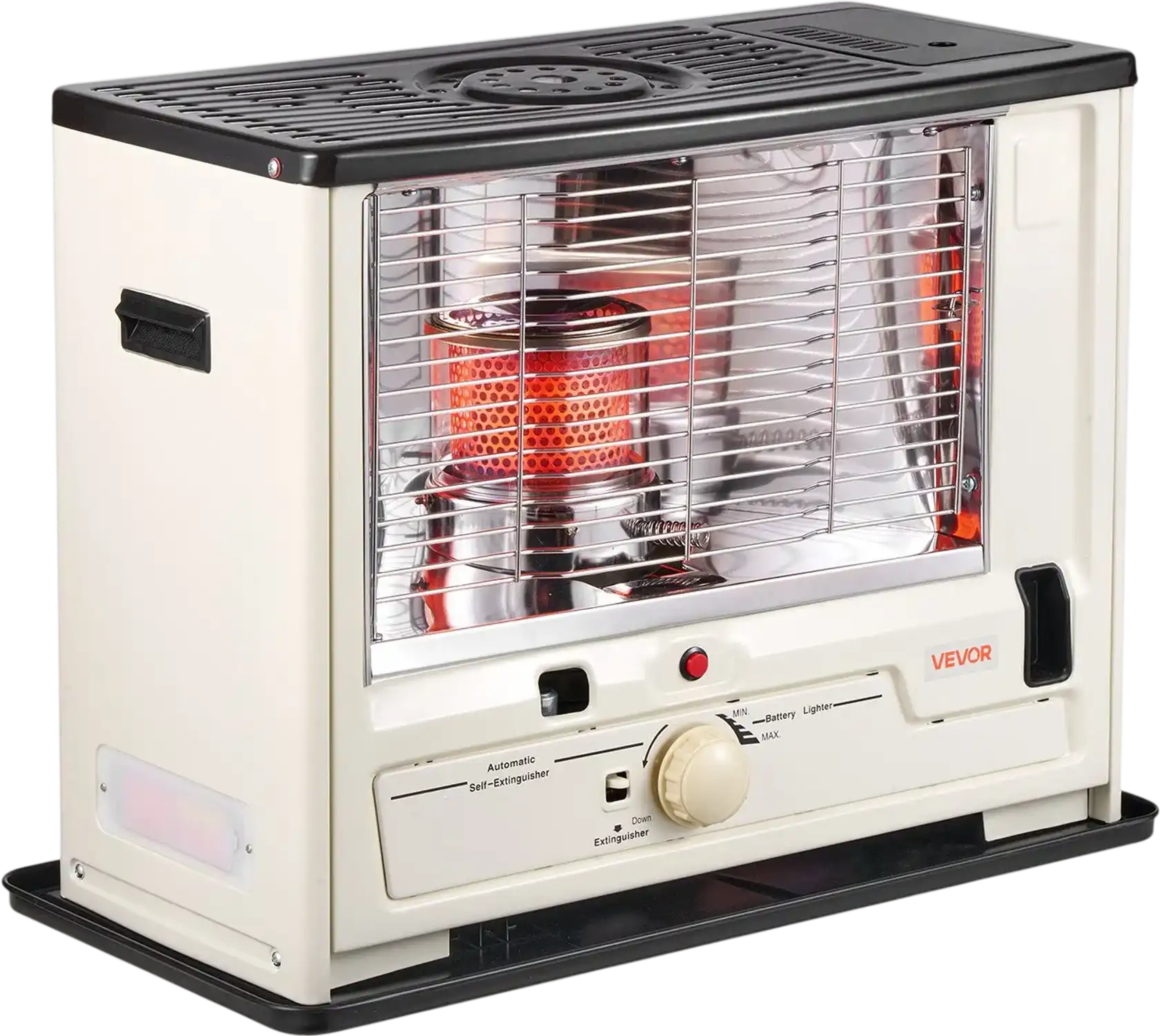 Vevor Portable Space Heater 10,000 BTU Indoor Outdoor Kerosene with Auto Shut-Off New