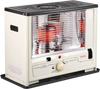 VEVOR 10000 BTU Indoor & Outdoor Kerosene Heater, Portable Space Heater with Auto Shut-Off & Adjustable Flame & Tip-Over, for Home, Garage, Basement, Camping, Workshop and Emergency,Black