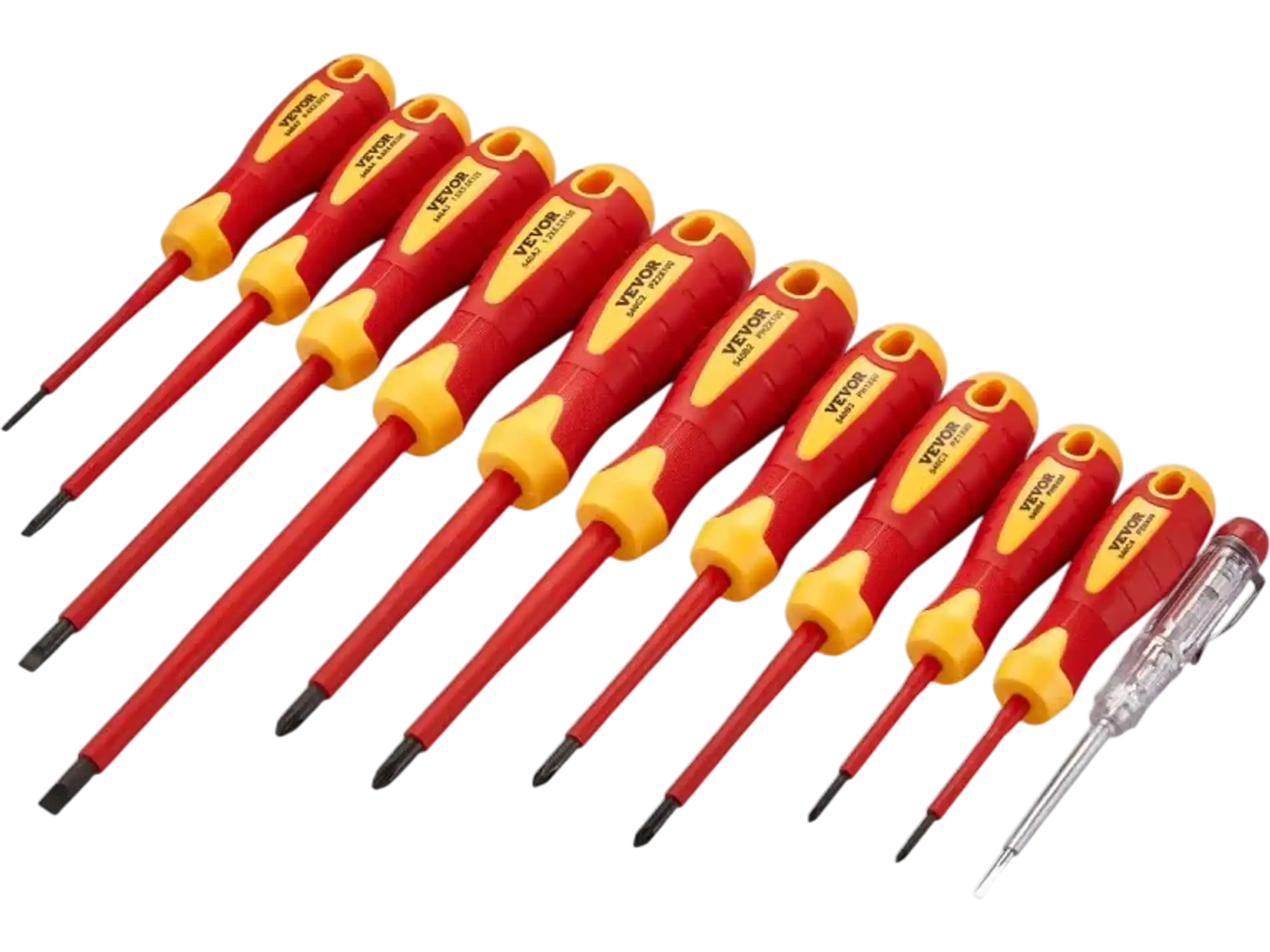 Vevor Insulated Screwdriver Set 11-Piece 1000V Electrician Tool Kit New