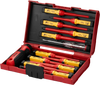 VEVOR Insulated Screwdriver Set, 13-Piece Professional Electrical Screwdriver Set, 1000V Insulated Electrician Tool Set, with Magnetic Phillips Slotted Pozi Torx Tips, Screwdrivers, for Electricians
