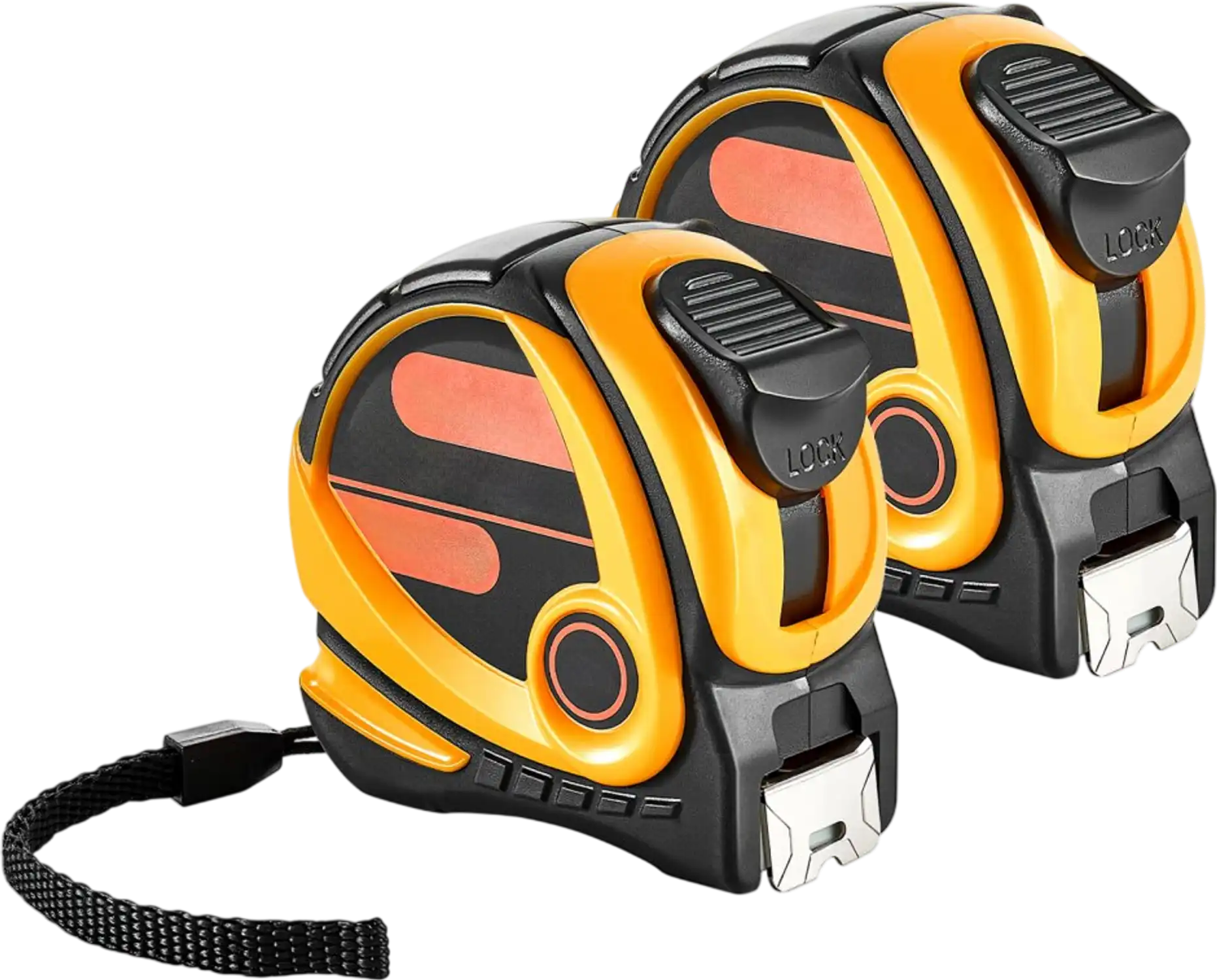 Vevor Tape Measure 25' Dual-Scale Retractable 2-Pack New