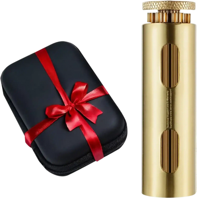 Vevor Cigarette Rolling Machine Solid Brass Manual Tobacco Roller New