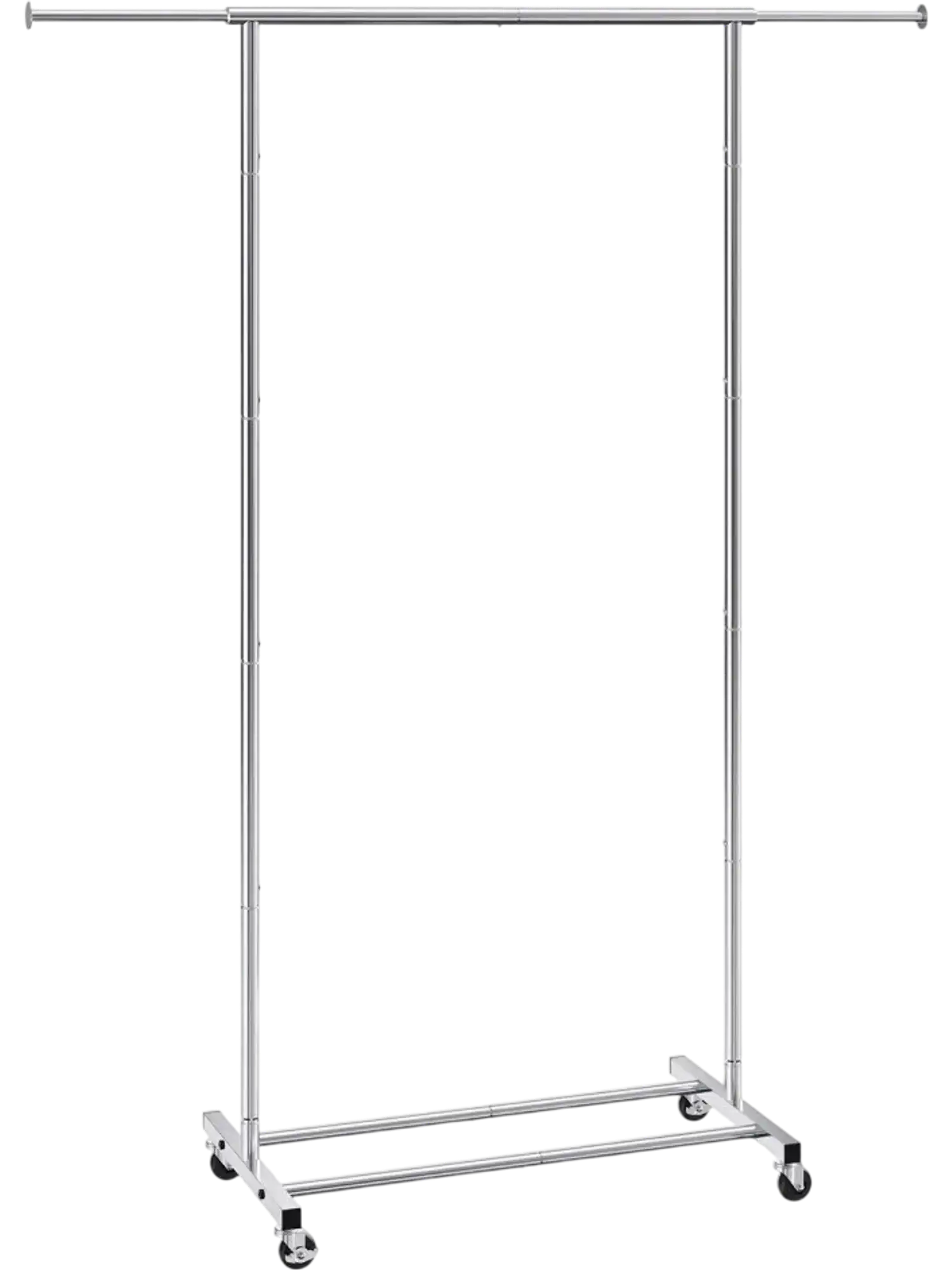 Vevor Garment Rack Clothes Rack with Wheels Adjustable 30.7
