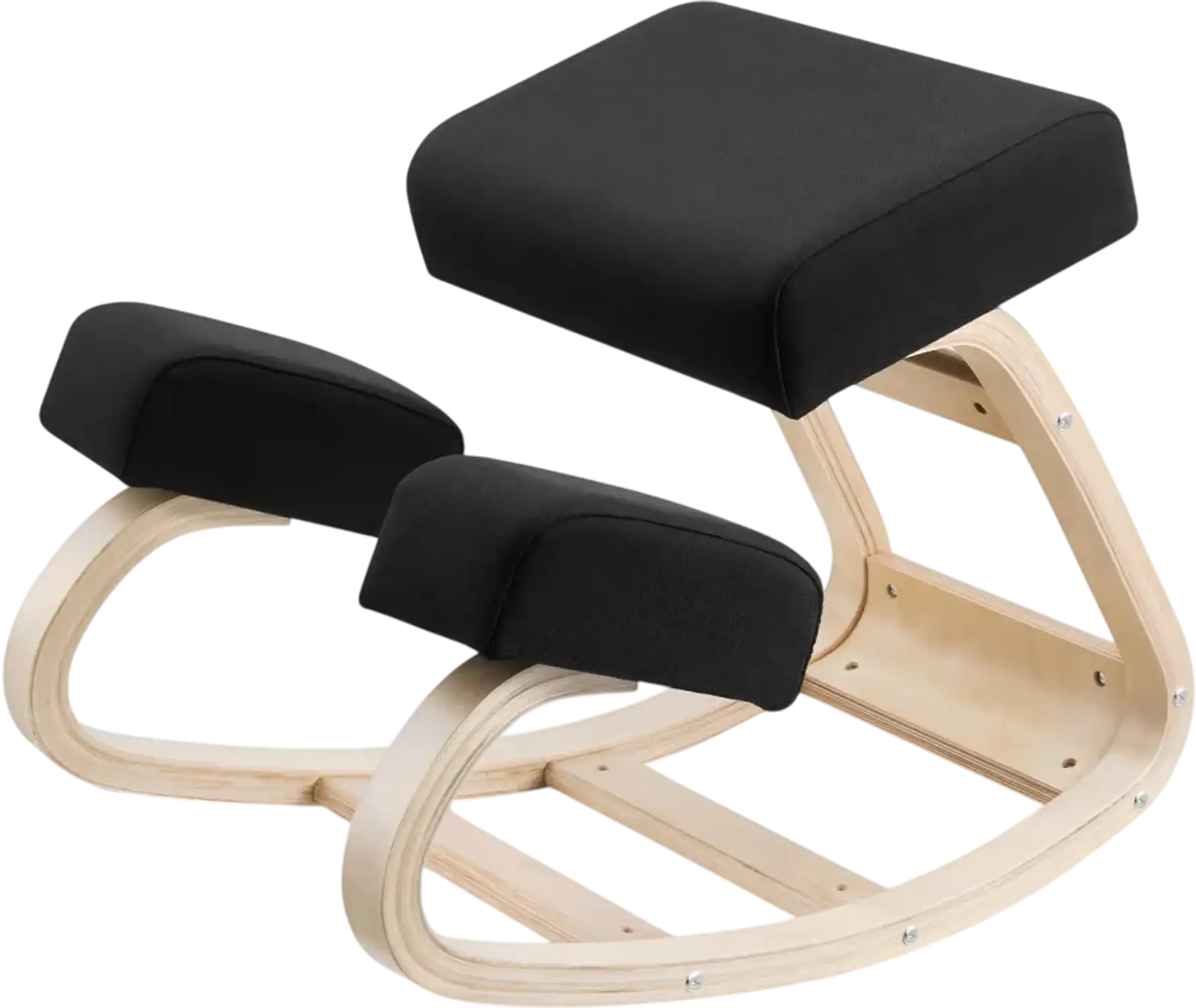 Vevor Kneeling Chair Ergonomic Wooden Posture Chair with Thick Foam Cushions Natural Relief New