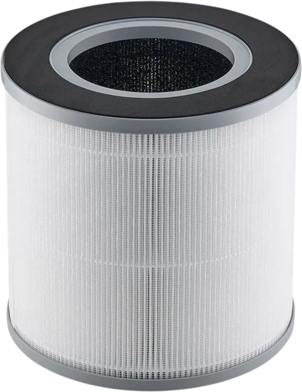 VEVOR Air Purifier Replacement Filter, H13, 3-in-1 Compact & Lightweight Replacement Filter with PP Pre-Filter, Easy-to-Grab Purifier Filter with Activated Carbon, Fit for Cylindrical Purifier