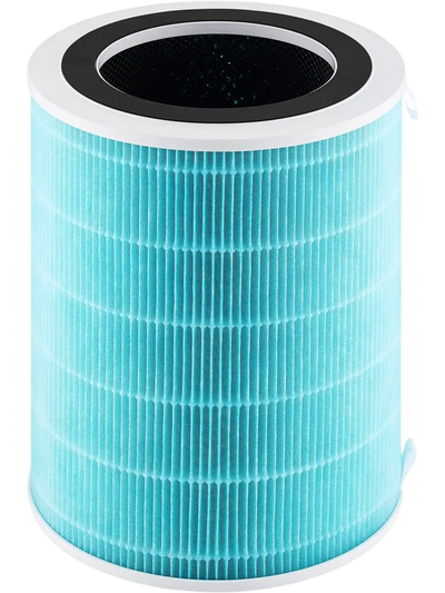 VEVOR Air Purifier Replacement Filter, H13, 3-in-1 Compact & Lightweight Replacement Filter with Sturdy PP Pre-Filter, Easy-to-Grab Purifier Filter with Activated Carbon, Fit for Cylindrical Purifier