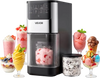 VEVOR Ice Cream Maker, 7-in-1 Frozen Treat Maker for Gelato, Sorbet, Milkshake, Frozen Yogurt & Lite Ice Cream, Homemade Ice-Cream Machine with One-Touch Mix-in + Respin for Smooth, Creamy Texture